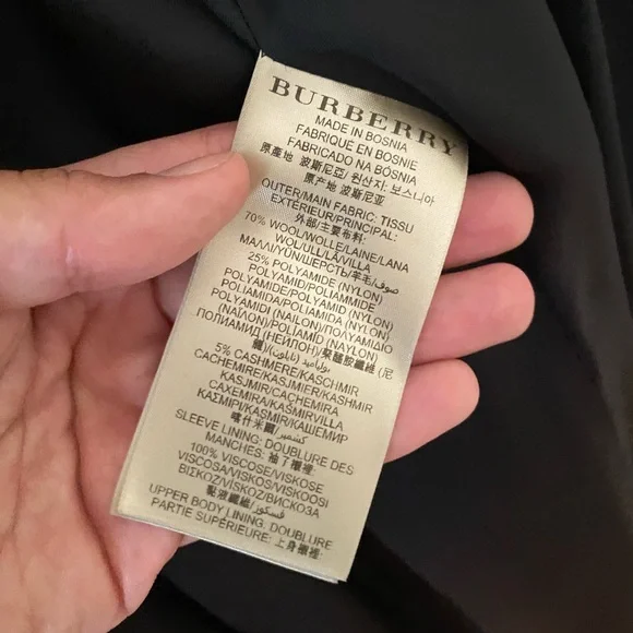 Burberry Classic Black Trench Coat - Picture 12 of 16